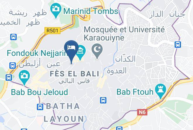 Fez - Dar Rumi Maps