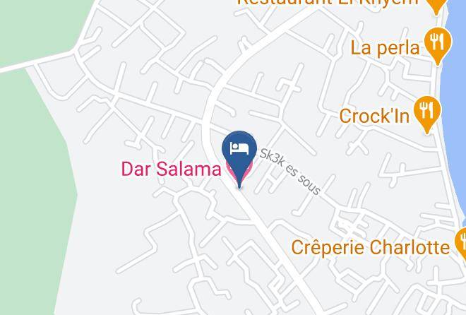 Tunisia - Dar Salama Maps