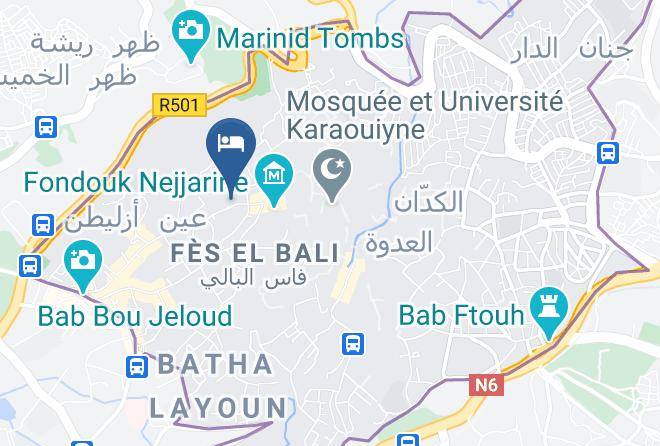 Fez - Dar Saray Maps