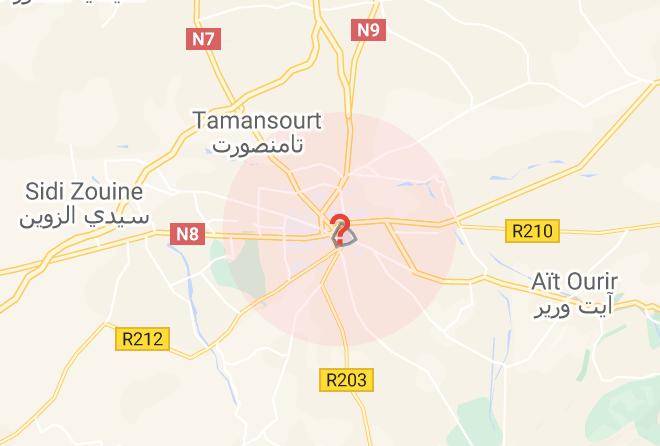 Marrakesh - Dar Seven Boutique Hotel Maps