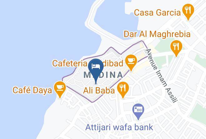 Tangiers - Dar Tabia Maps