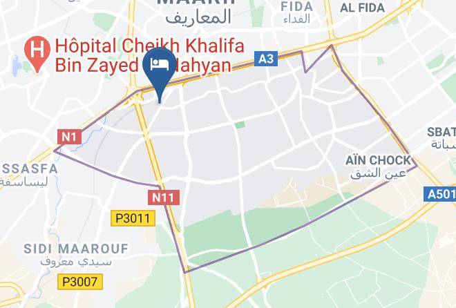 Casablanca - Dar Tahra Maps