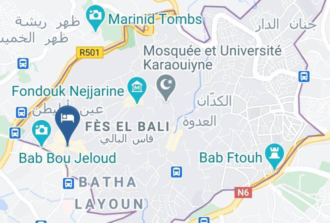 Fez - Dar Tahri Maps