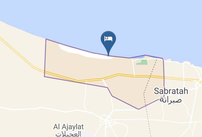 Zuwarah - Dar Tallil Hotel Maps
