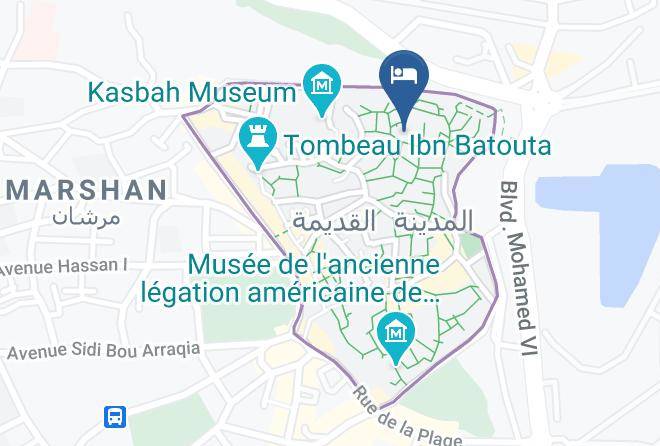 Tangiers - Dar Tan Gib Maps