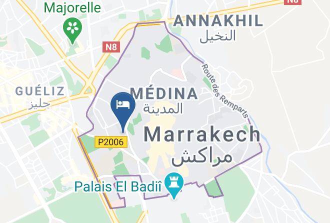 Marrakesh - Riad Lakhdar Maps