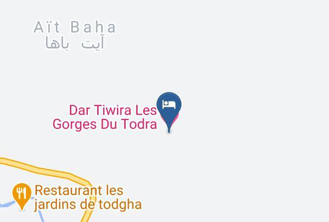 Meknes Tafilalet - Dar Tiwira Les Gorges Du Todra Maps