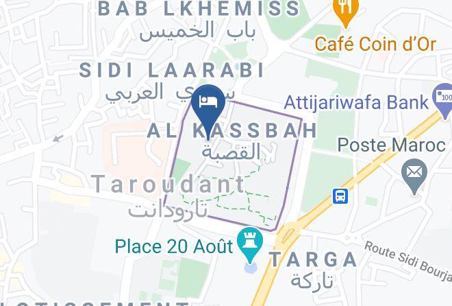 Souss Massa Draa - Dar Tourkia Maps