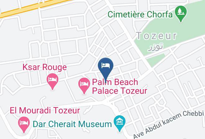 Tunisia - Dar Traki Tozeur Maps