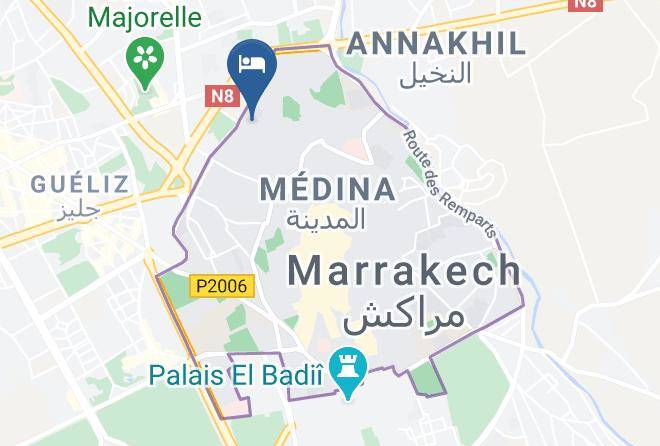 Marrakesh - Riad Dar Tuscia Maps
