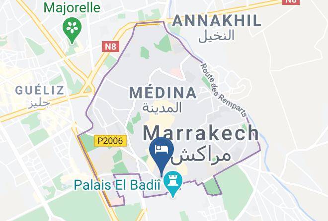 Marrakesh - Dar Yasser Maps