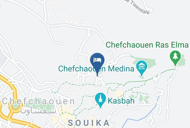 Chefchaouen - Dar Zambra Maps