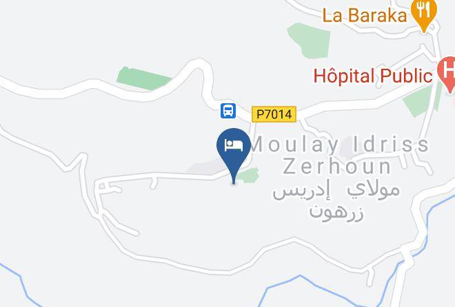Fes Boulemane - Dar Zerhoune Maps