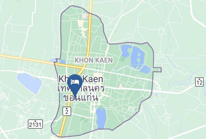 Amphoe Mueang Khon Kaen - Dara Nopparat Hotel Maps