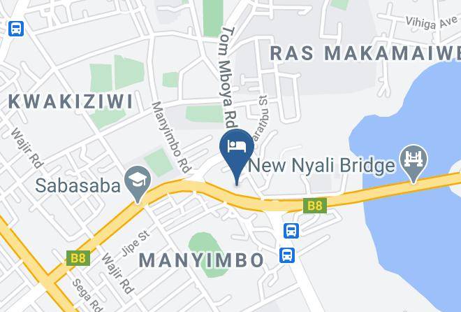 Mombasa - Darajani Hotel Ltd Maps