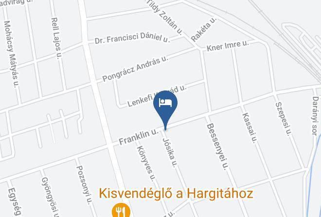 Bekescsaba - Darazsfeszek Vendeghaz Maps