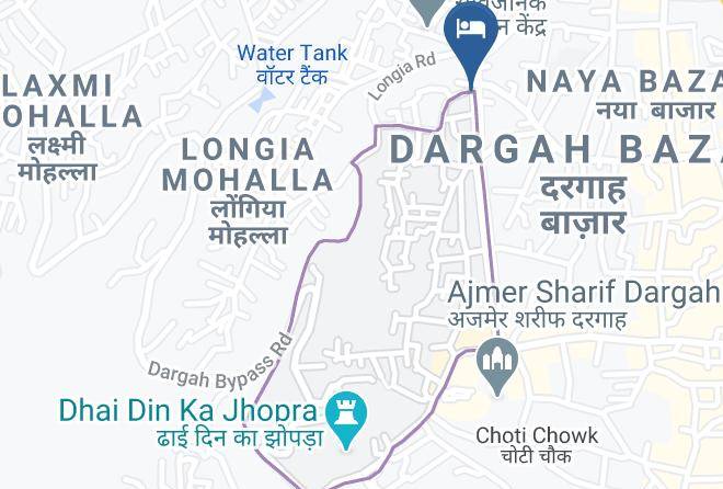 Ajmer - Dargah View Palace Maps