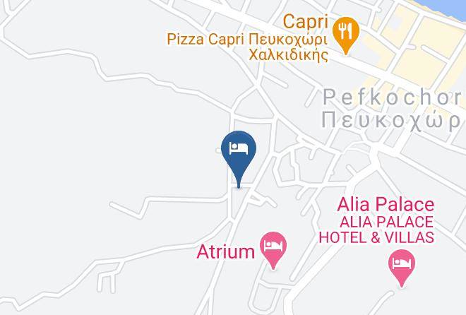 Khalkidhiki - Darina Central Accommodation Maps