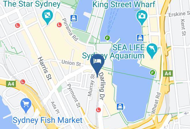 Sydney - Darling Harbour Getaway Maps