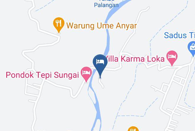 Karangasem Regency - Darmada Eco Resort Maps