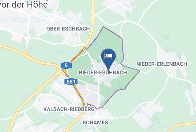 Frankfurt Am Main - Darmstadter Hof Restaurant Greta Maps