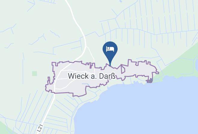 Vorpommern Rugen - Darser Kapitanshaus Wieck Maps