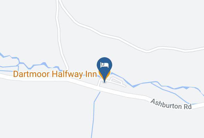 Dartmoor Halfway Inn Map