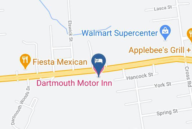 Dartmouth Motor Inn Map