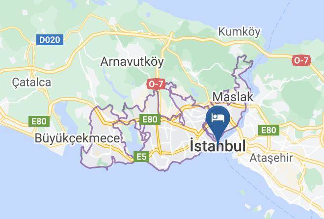 Fatih - Darussaade Hotel Restaurant Maps