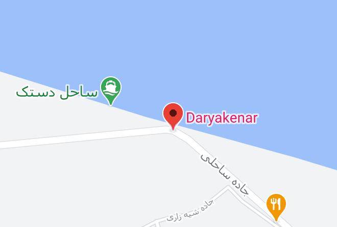 Rasht - Daryakenar Hotel Maps