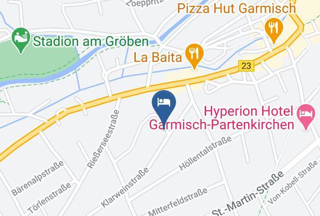 Garmisch Partenkirchen - Das Alpenhaus Maps