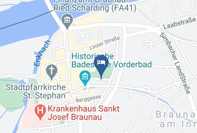 Braunau Am Inn - Das Alte Gefangnis Braunau Maps