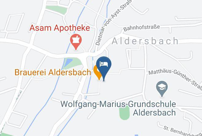 Passau - Das Asam Restaurant & Hotel In Aldersbach Maps