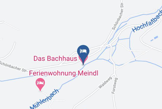 Regen - Das Bachhaus Maps