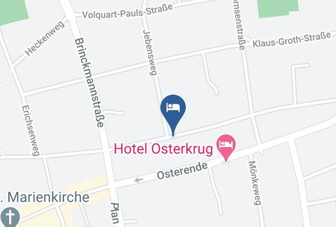 Nordfriesland - Das Blaue Haus Bed And Breakfast Maps