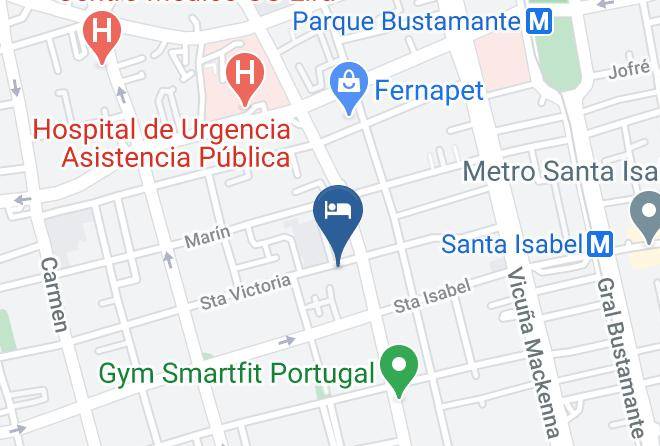 Santiago - Das Chile Spa Maps