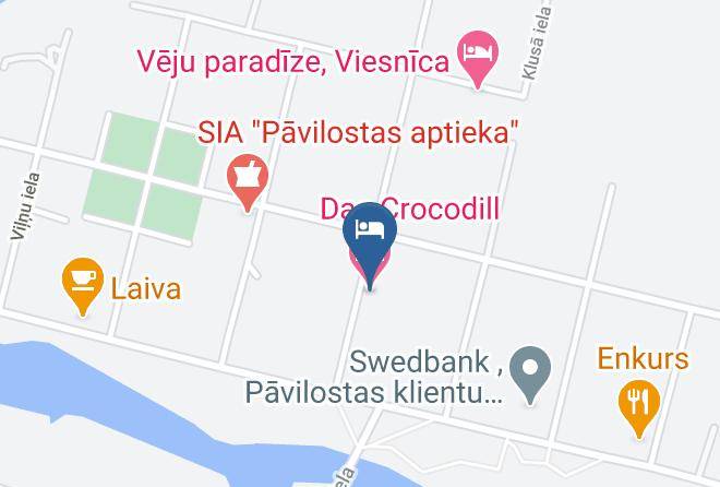 Pavilosta - Das Crocodill Maps