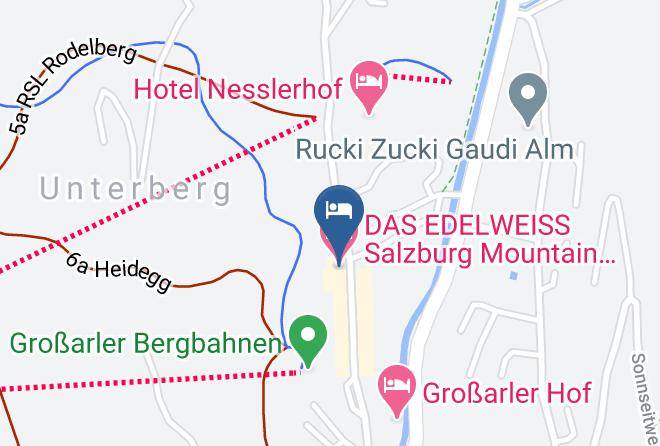Sankt Johann Im Pongau - Das Edelweiss Salzburg Mountain Resort Maps