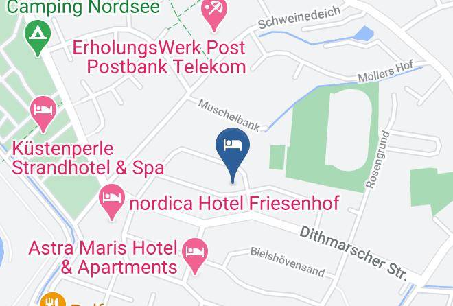 Dithmarschen - Das Fruhstuckshotel Busum Maps