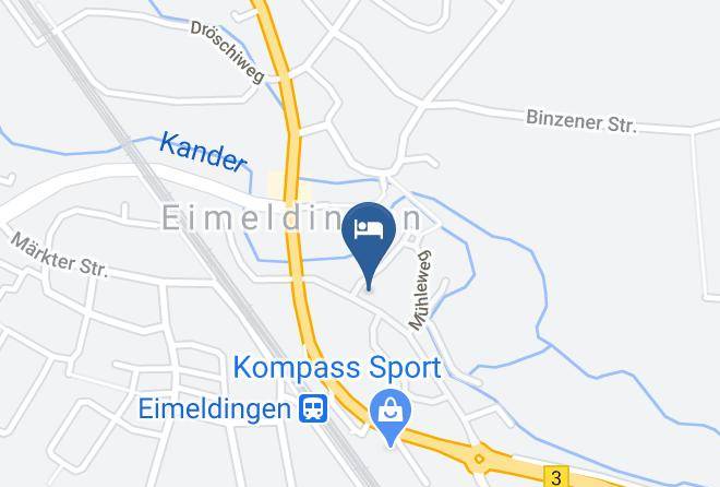 Lorrach - Das Gastehaus Eimeldingen Maps