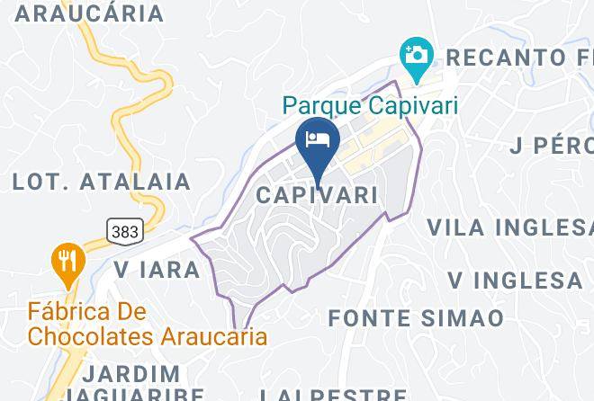 Campos Do Jordao - Das Hortensias Maps