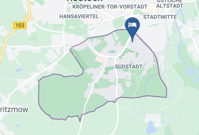 Das Hotel An Der Stadthalle Map