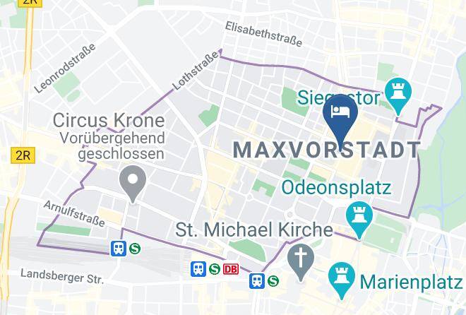 Munich District - Das Hotel In Munchen Maps