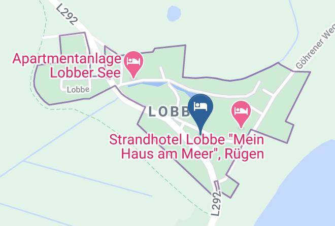 Vorpommern Rugen - Das Kleine Hotel Und Ferienwohnungen Auf Monchgut Maps