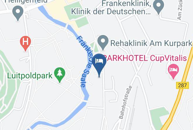Bad Kissingen - Das Kleinod Kurparkhotel Maps