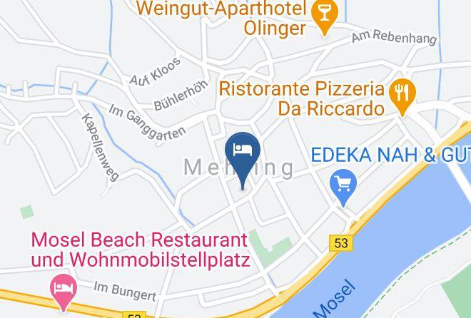 Trier Saarburg - Das Landgasthaus Ulli Und Karl Muller Maps