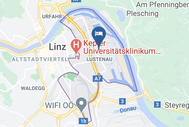 Linz - Das Landhof Maps