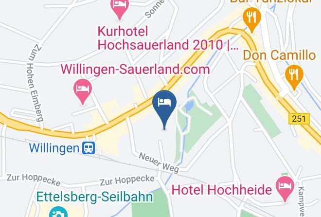 Waldeck Frankenberg - Das Loft Hotel Willingen Maps