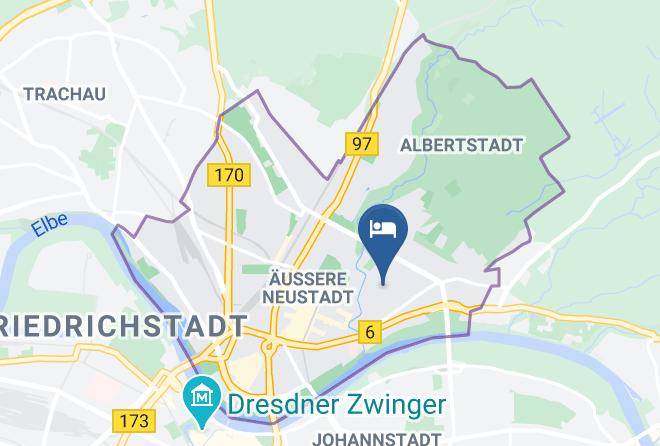 Dresden - Akzent Hotel Privat Das Nichtraucherhotel Maps