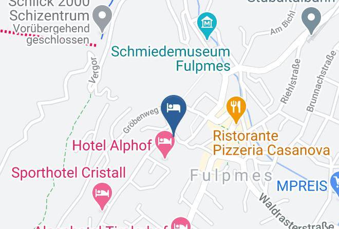 Innsbruck Land - Das Posthaus Stubai & Smart Hotel Maps